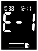 Accu-Chek Perform Nano error code E-1
