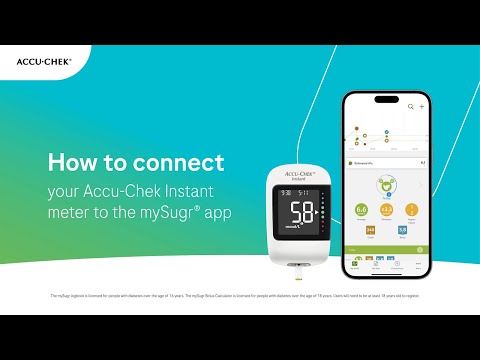How to connect Accu-Chek Instant meter with mySugr app (iPhone)