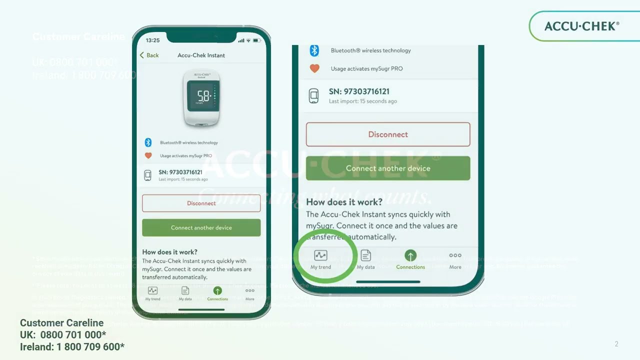 How to disconnect and reconnect Accu-Chek Instant with the mySugr app