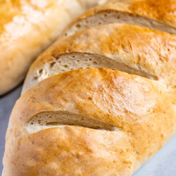 Fresh loaves of bread