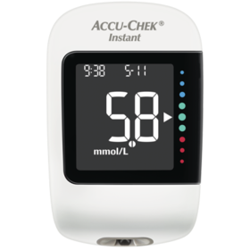 Image showing the Accu-Chek Instant blood glucose meter, designed for people with diabetes