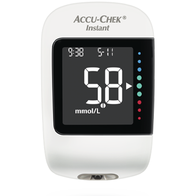Image showing the Accu-Chek Instant blood glucose meter, designed for people with diabetes