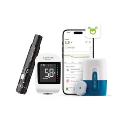 Accu-Chek portfolio - Accu-Chek FastClix, Accu-Chek Instant, Accu-Chek SmartGuide CGM, mySugr app